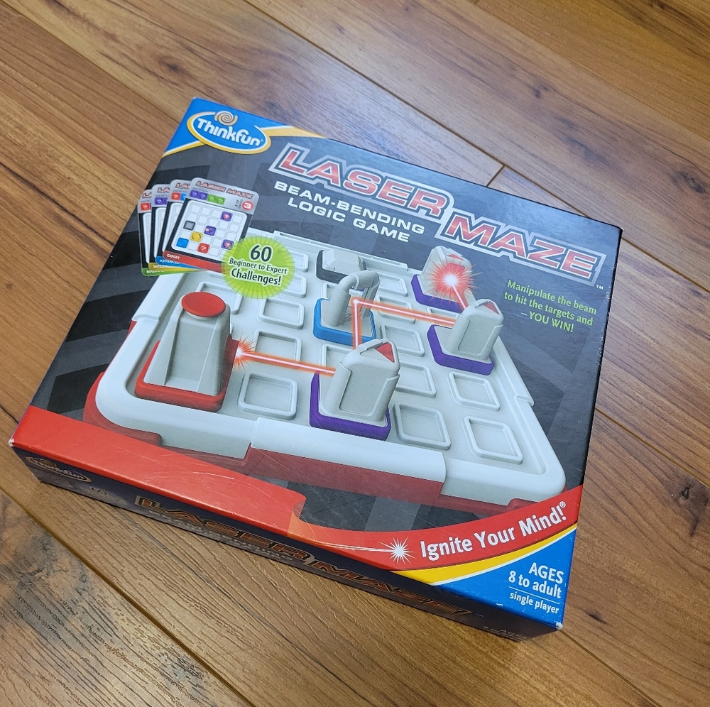 Think Fun Laser Maze Beam Bending Logic Game